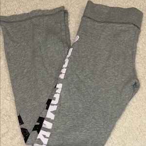 PINK Victoria's Secret Purdue Boilermakers Boiler Up Gray Women’s Leggings Small